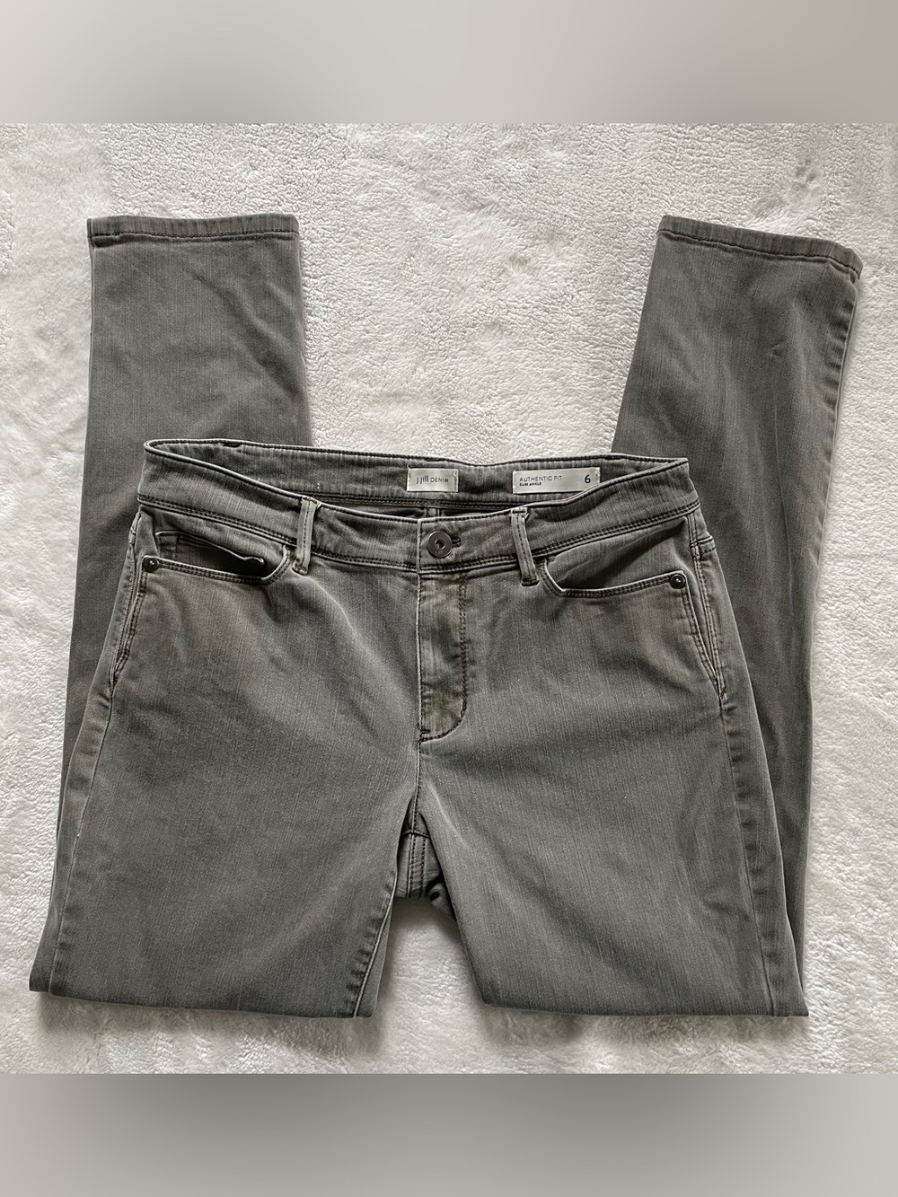 J. Jill Denim Slim Ankle Jeans size 6 - Picture 2 of 13